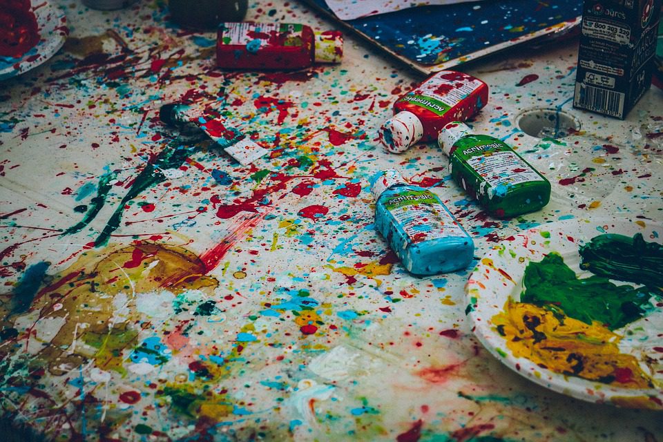 Easy Clean Up of Paint Spills & Splatter