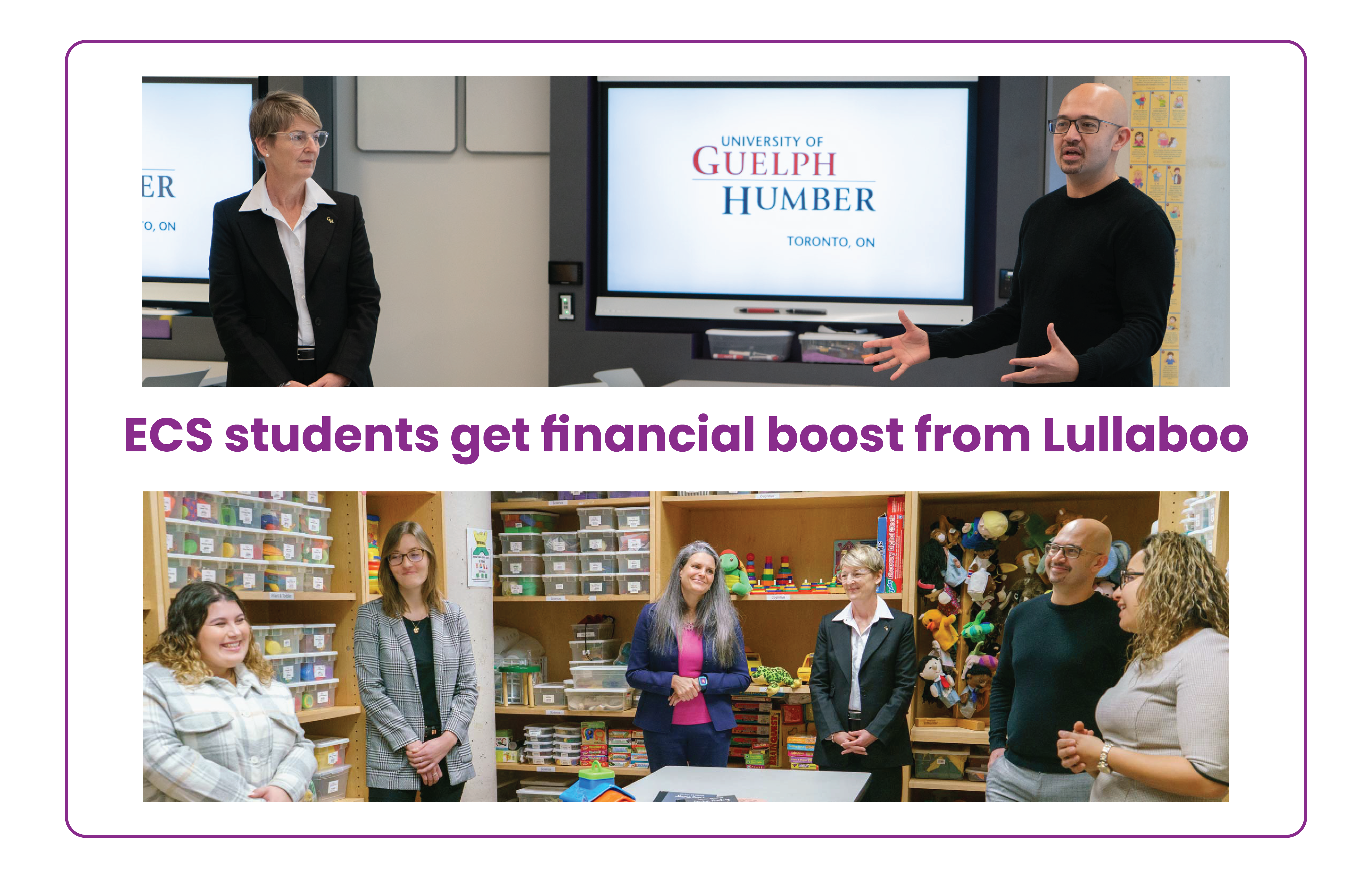 ECS students get financial boost from Lullaboo