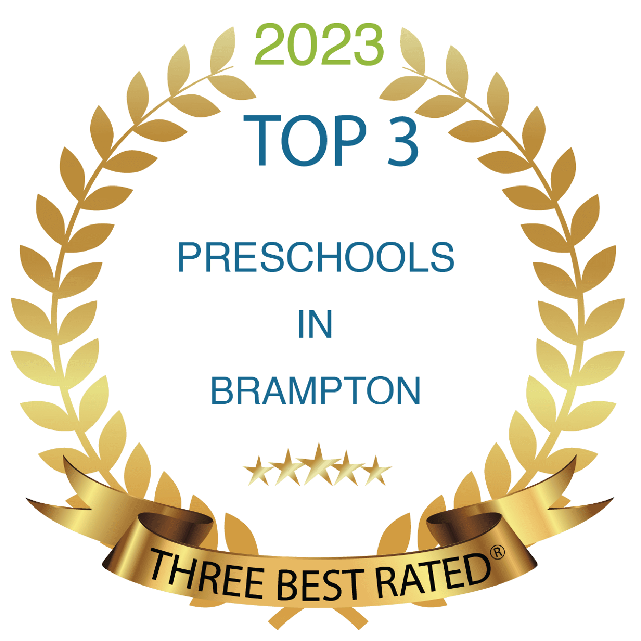 Brampton - Three Best Rated 2023 Award