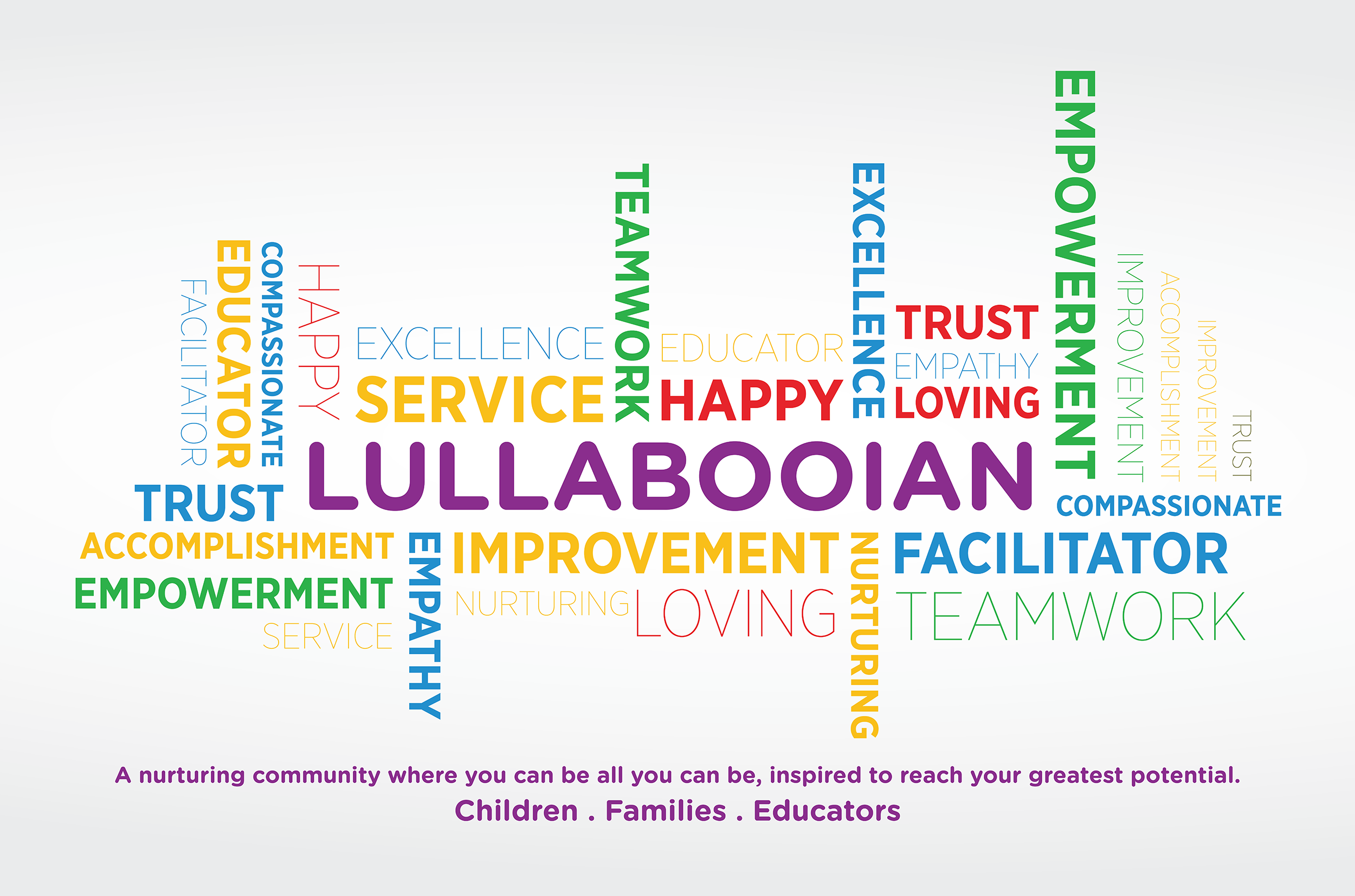 Lullabooians - Hiring Banner - Excellence, Trust, teamwork, Loving