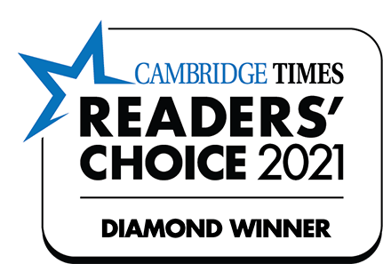 Cambridge times readers choice award 2021